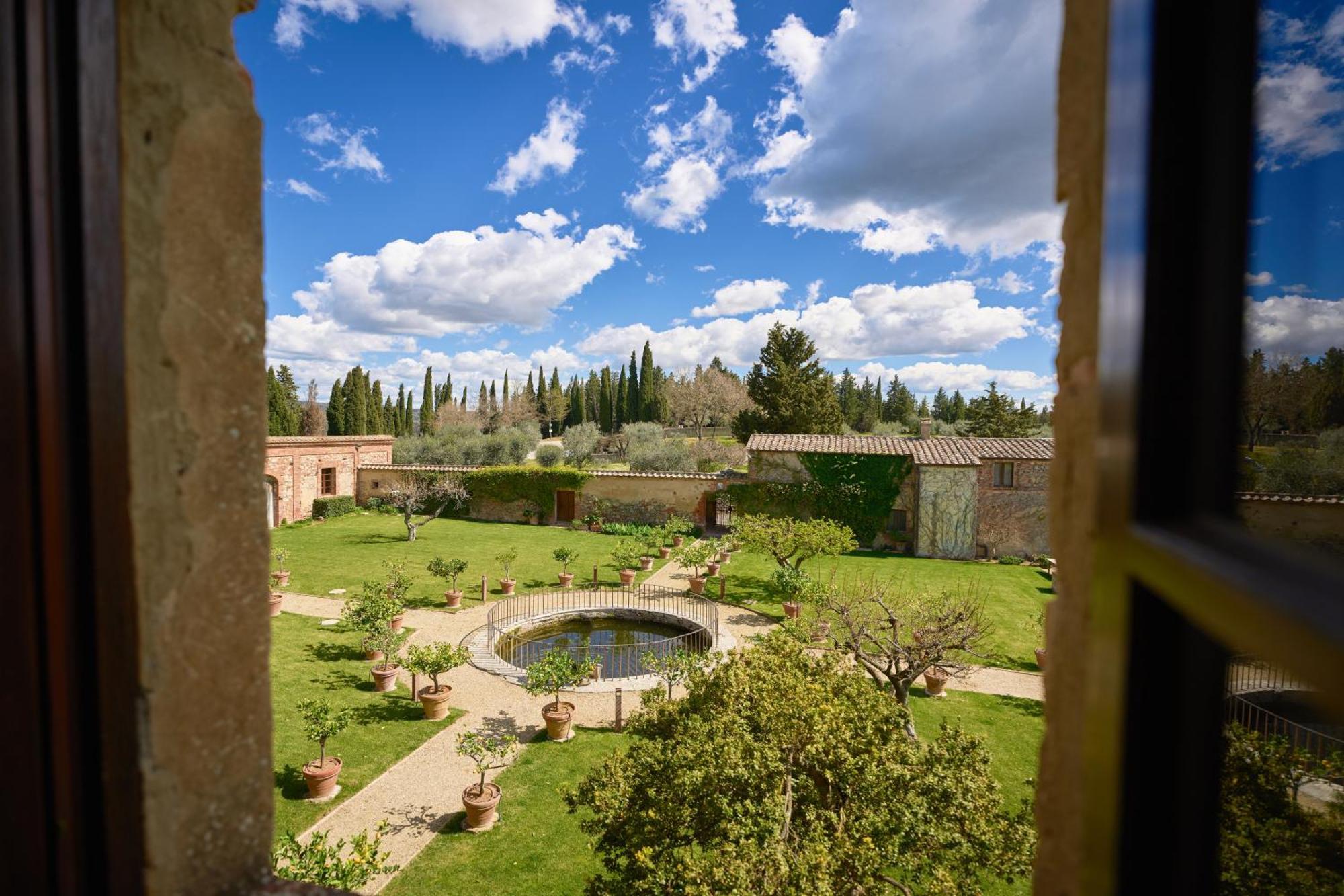 Monastero Sant'Anna In Camprena Villa Pienza Exterior foto